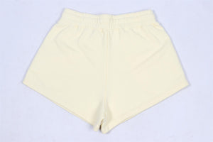 JONATHAN SIMKHAI YELLOW COTTON SHORTS SMALL