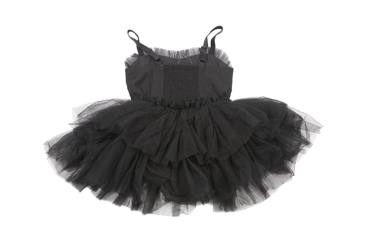 TUTU DU MONDE BLACK KIDS GIRLS DRESS 6-7 YEARS