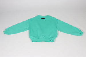 ESSENTIALS GREEN KIDS BOYS SWEATSHIRT 10 YEARS