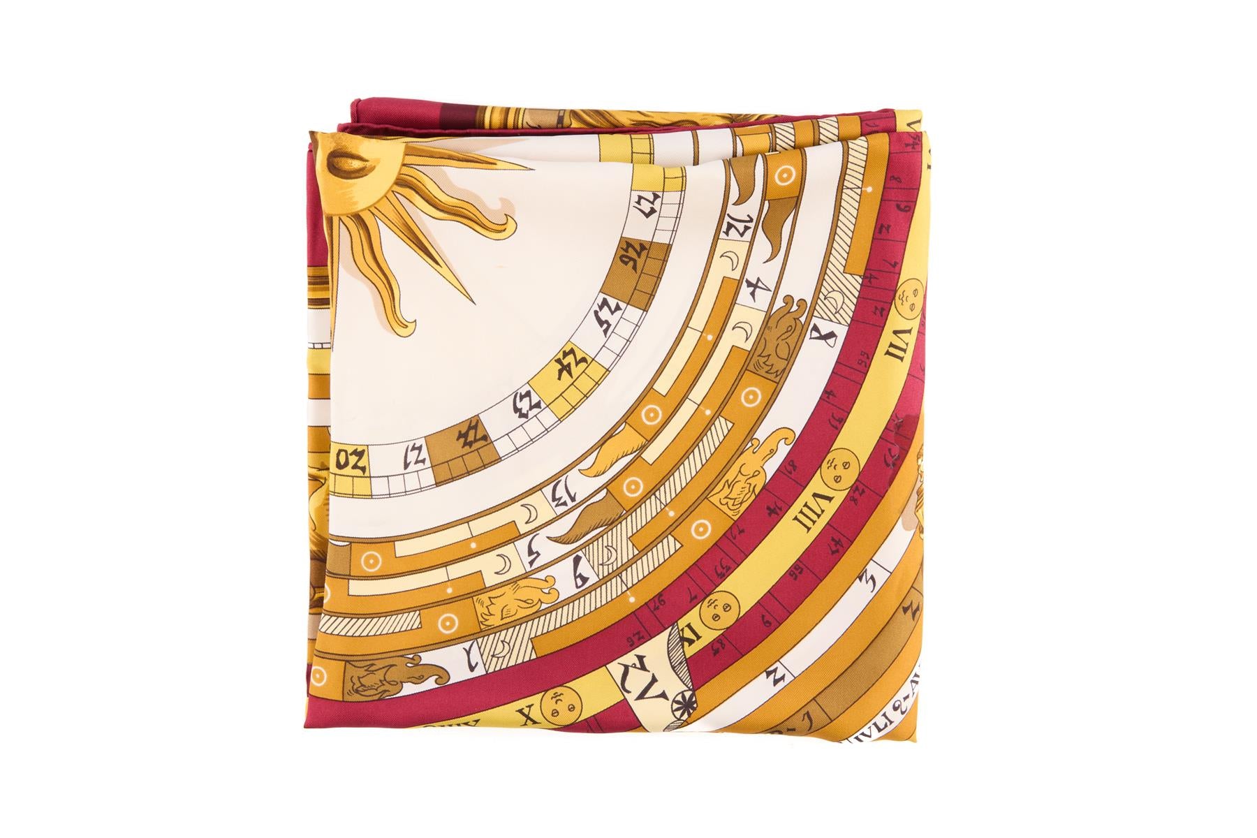HERMÈS MULTI FÊTES VÉNITIENNES SILK SCARF
