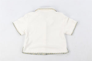 ZIMMERMANN WHITE KIDS GIRLS TOP 6 YEARS