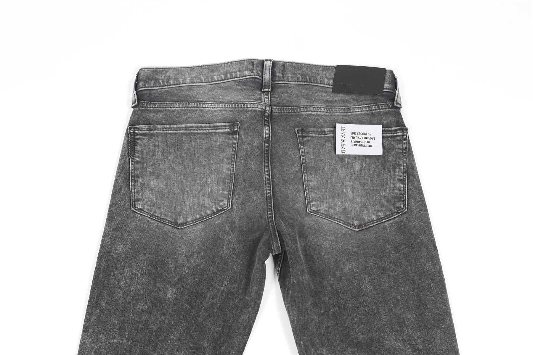 PAIGE GREY MEN'S SLIM LEG JEANS SMALL