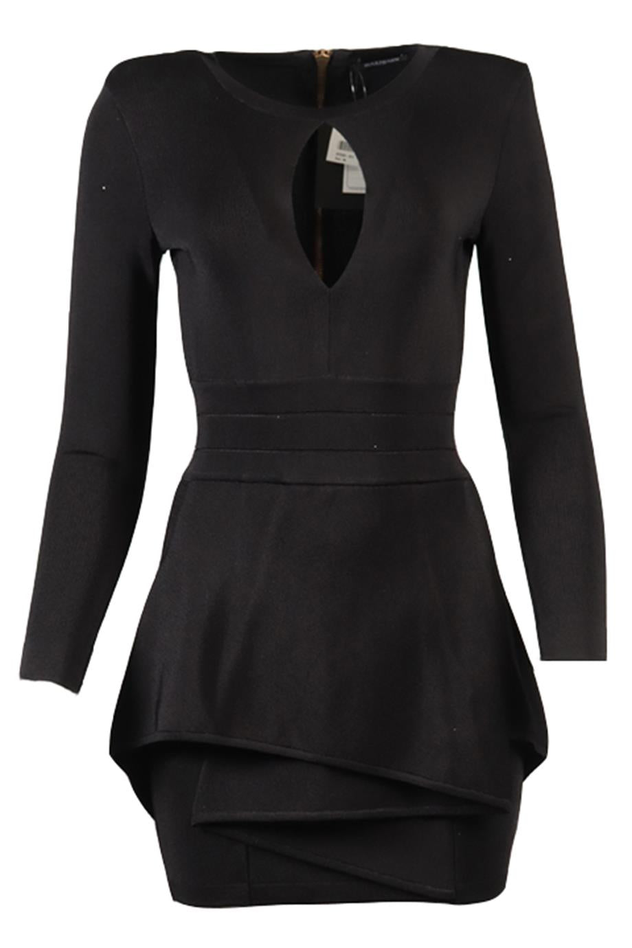 BALMAIN KNIT MINI DRESS FR 36 UK 8
