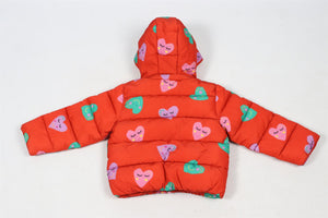 STELLA MCCARTNEY RED KIDS GIRLS PADDED JACKET 36 MONTHS