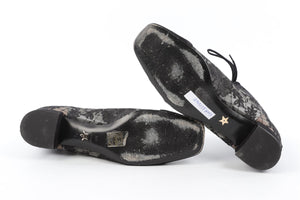 CHRISTIAN DIOR BLACK NAUGHTILY-D SUEDE ANKLE BOOTS EU 37.5 UK 4.5 US 7.5