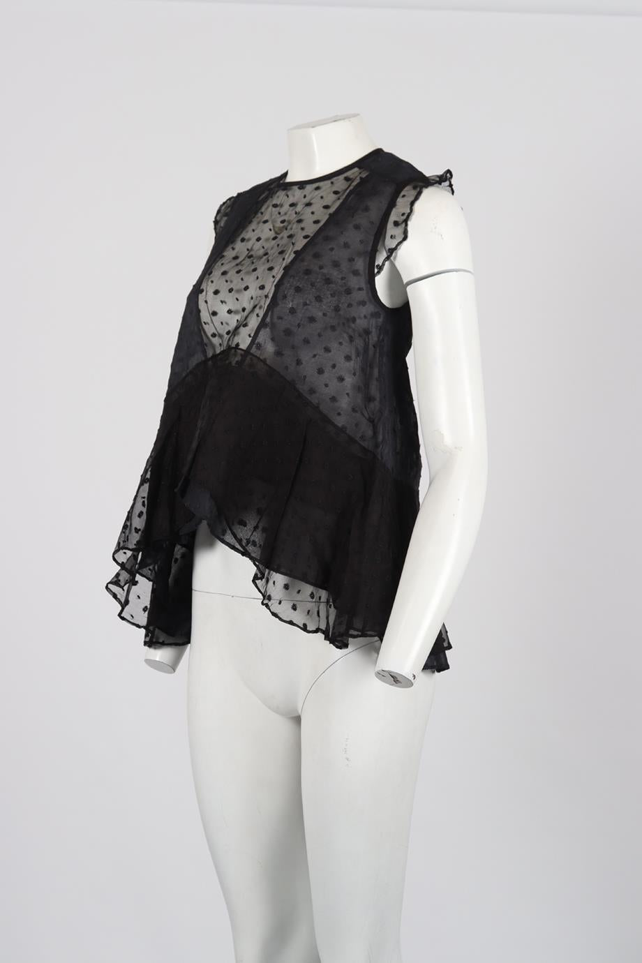 ISABEL MARANT COTTON TOP FR 36 UK 8