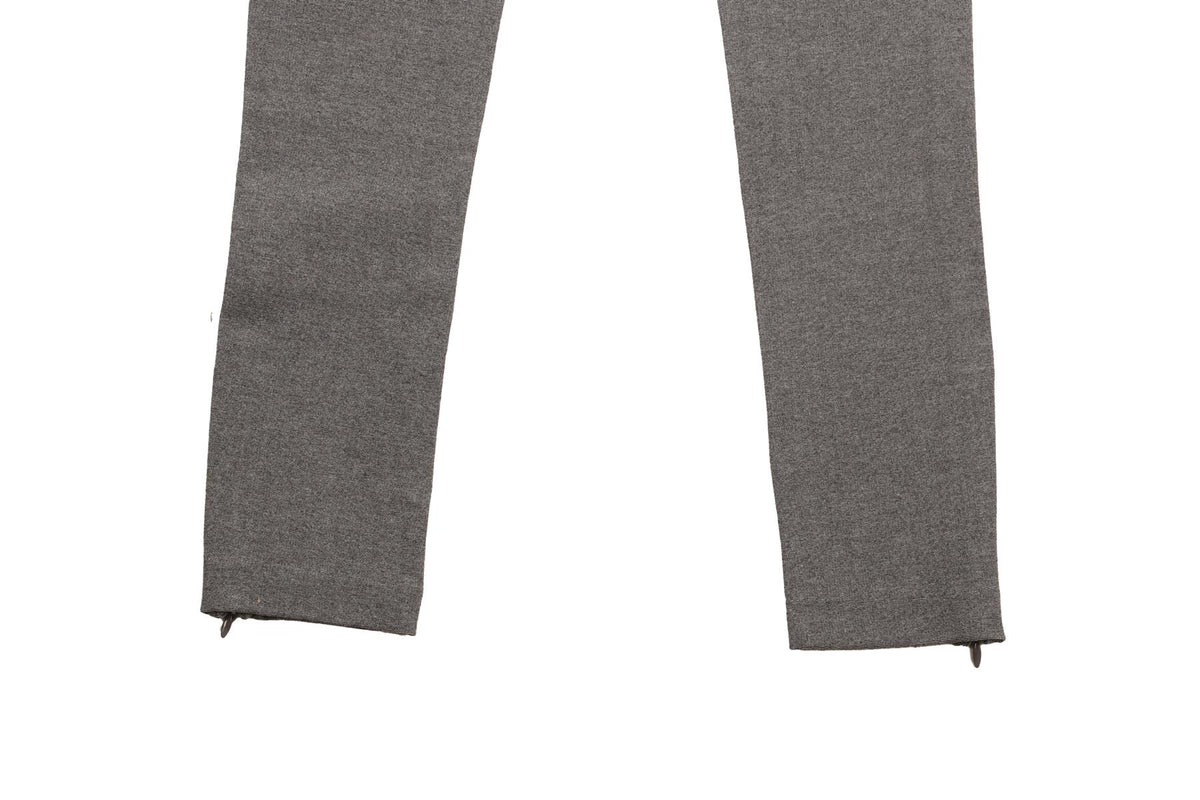 TOTEME GREY JERSEY LEGGINGS XSMALL