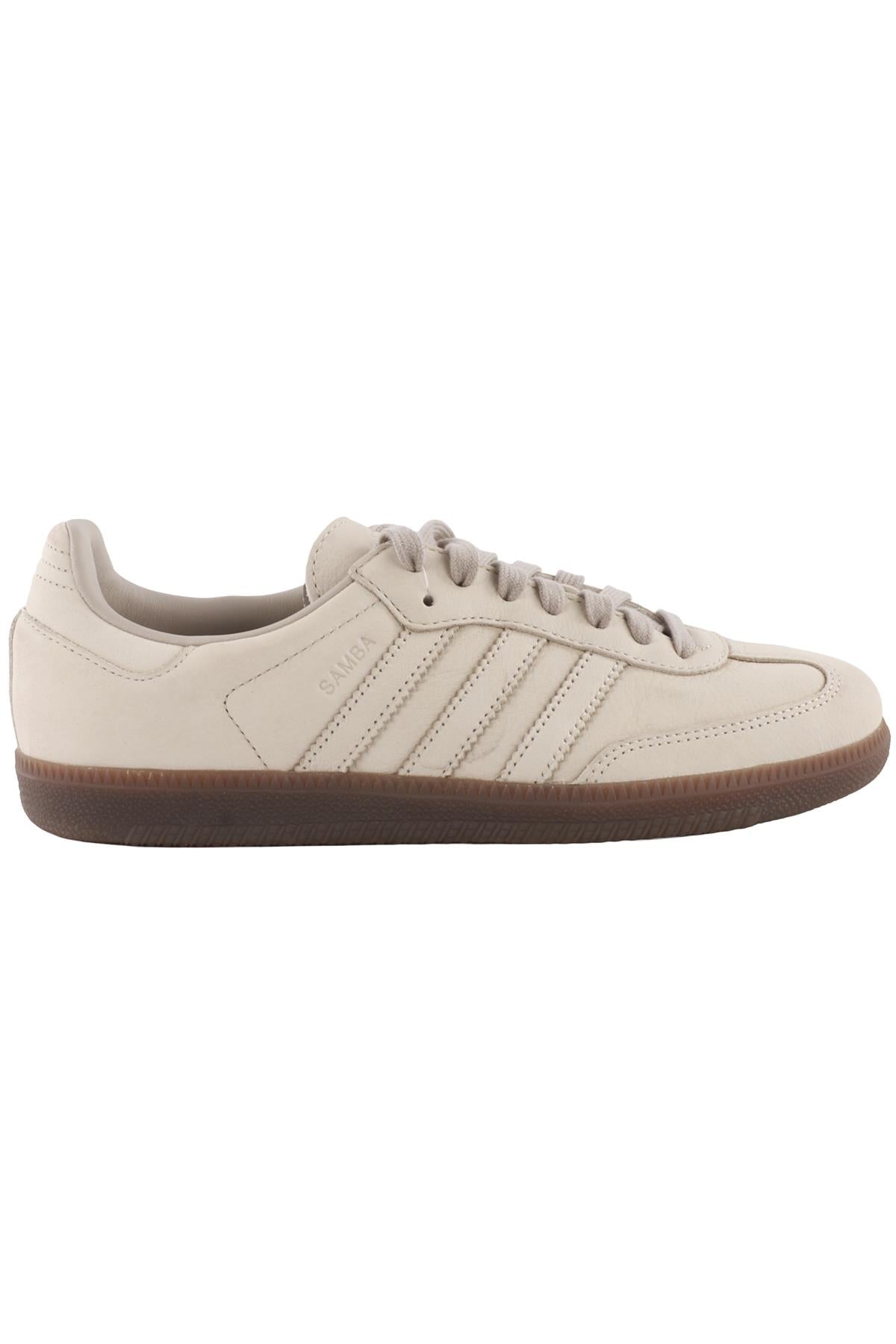ADIDAS GREY SAMBA ALUMINA/LIGHT BROWN/GUM SNEAKERS EU 38 2/3 UK 5.5 US 6