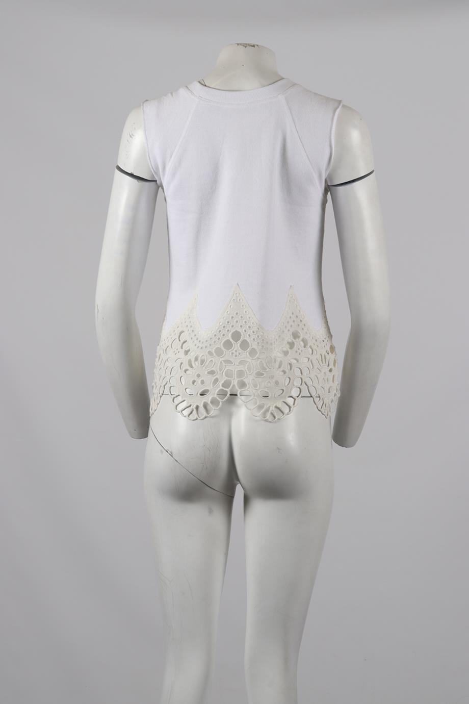 CHLOÉ COTTON BLEND TOP SMALL