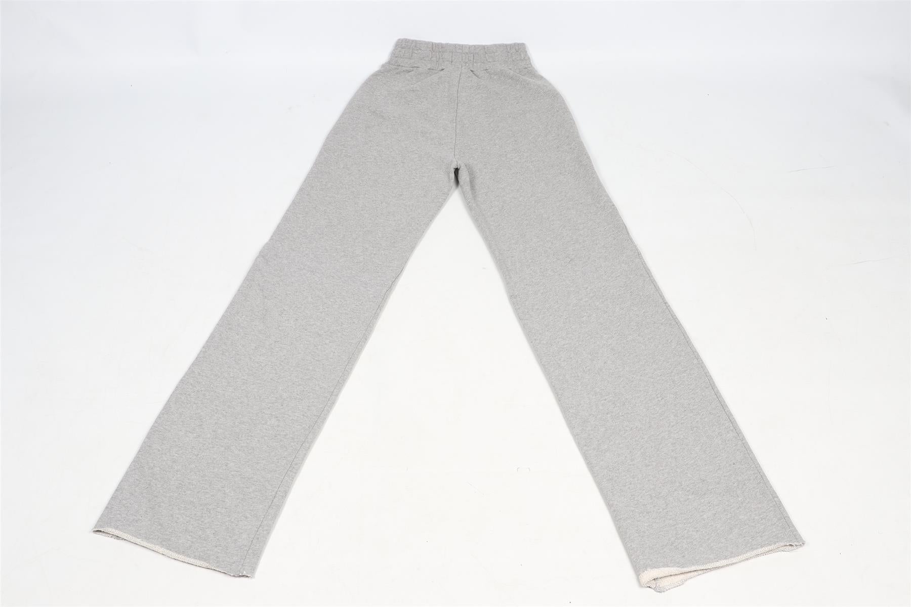 RTA GREY COTTON STRAIGHT LEG PANTS XSMALL