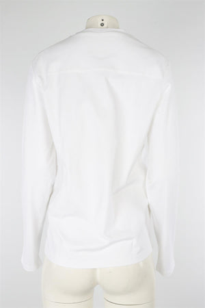 JIL SANDER WHITE COTTON TOP MEDIUM