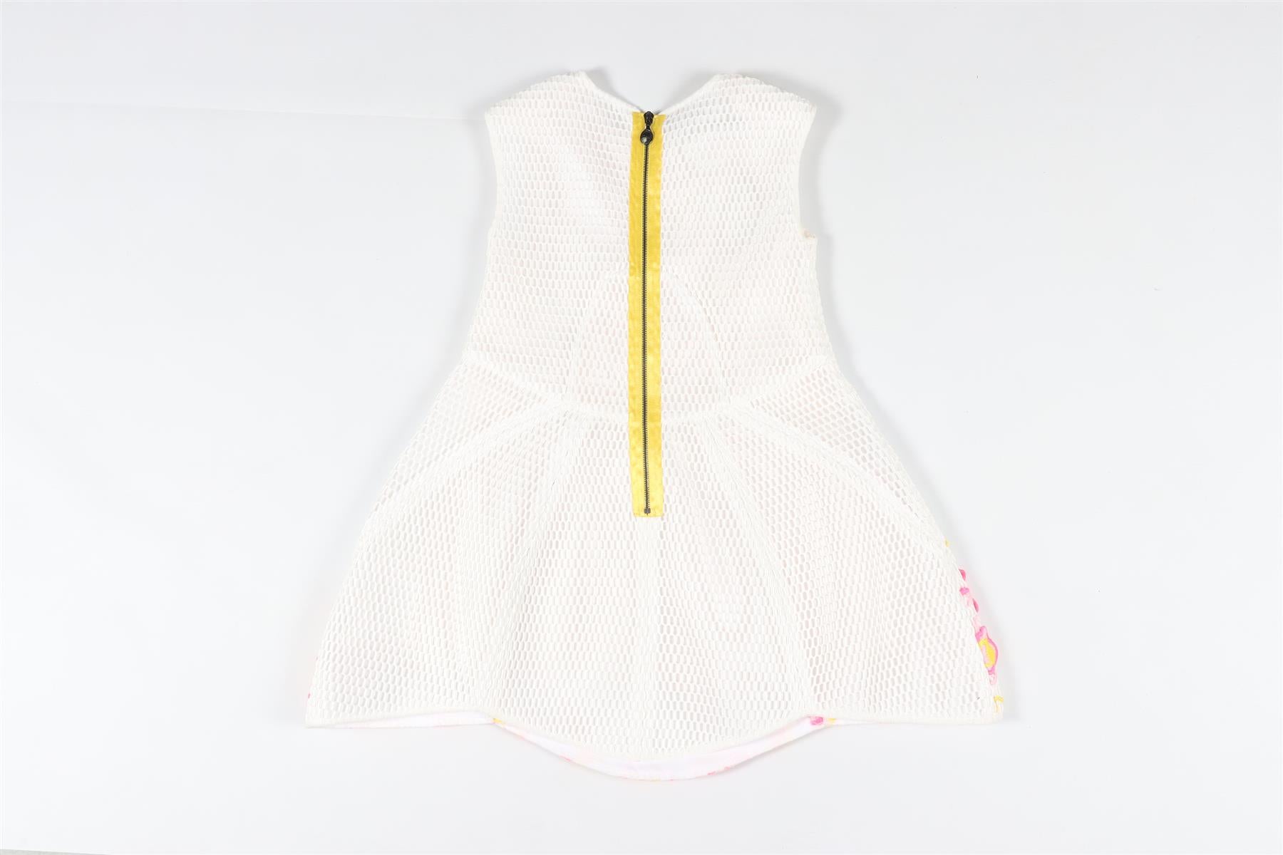 CHRISTIAN DIOR WHITE KIDS GIRLS COTTON DRESS 4 YEARS