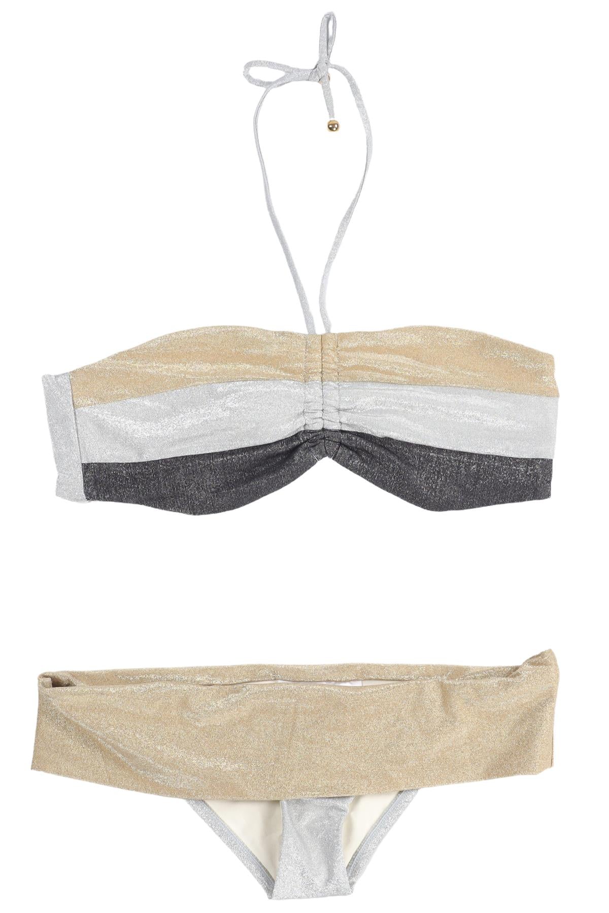 ONDADEMAR METALLIC BIKINI US 10 UK 14