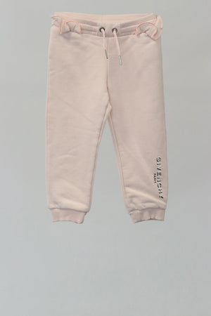 GIVENCHY KIDS GIRLS COTTON TRACK PANTS 2 YEARS