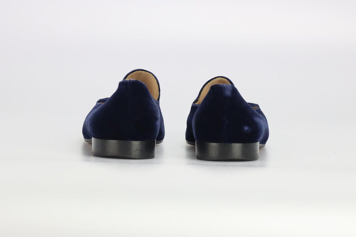 GIANVITO ROSSI VELVET LOAFERS EU 40 UK 7 US 10