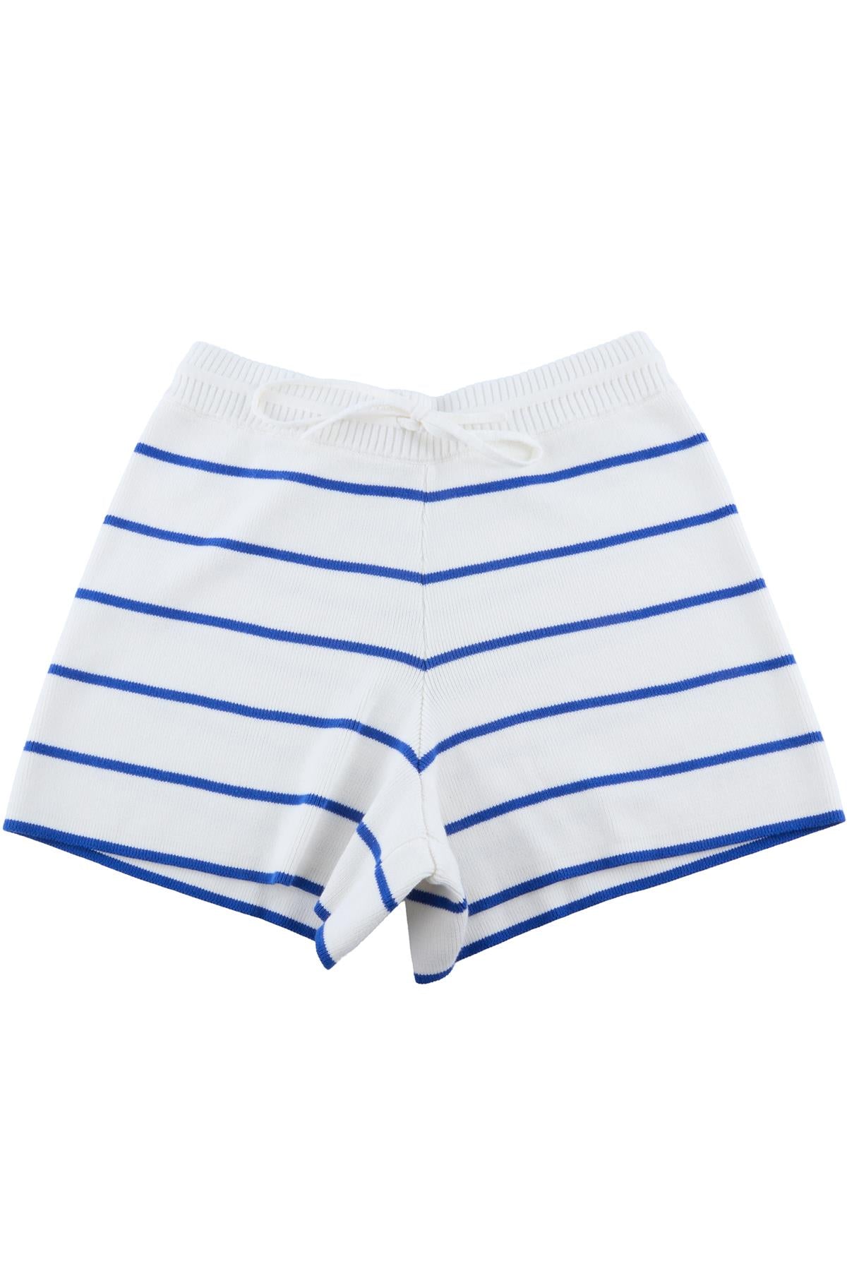 White Cotton Short