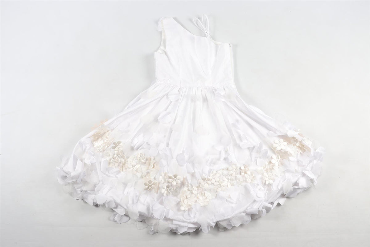 MARCHESA NOTTE WHITE KIDS GIRLS DRESS 10 YEARS
