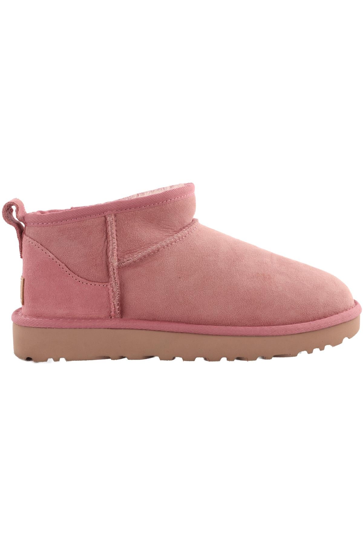 UGG PINK SUEDE ANKLE BOOTS EU 37 UK 4 US 6