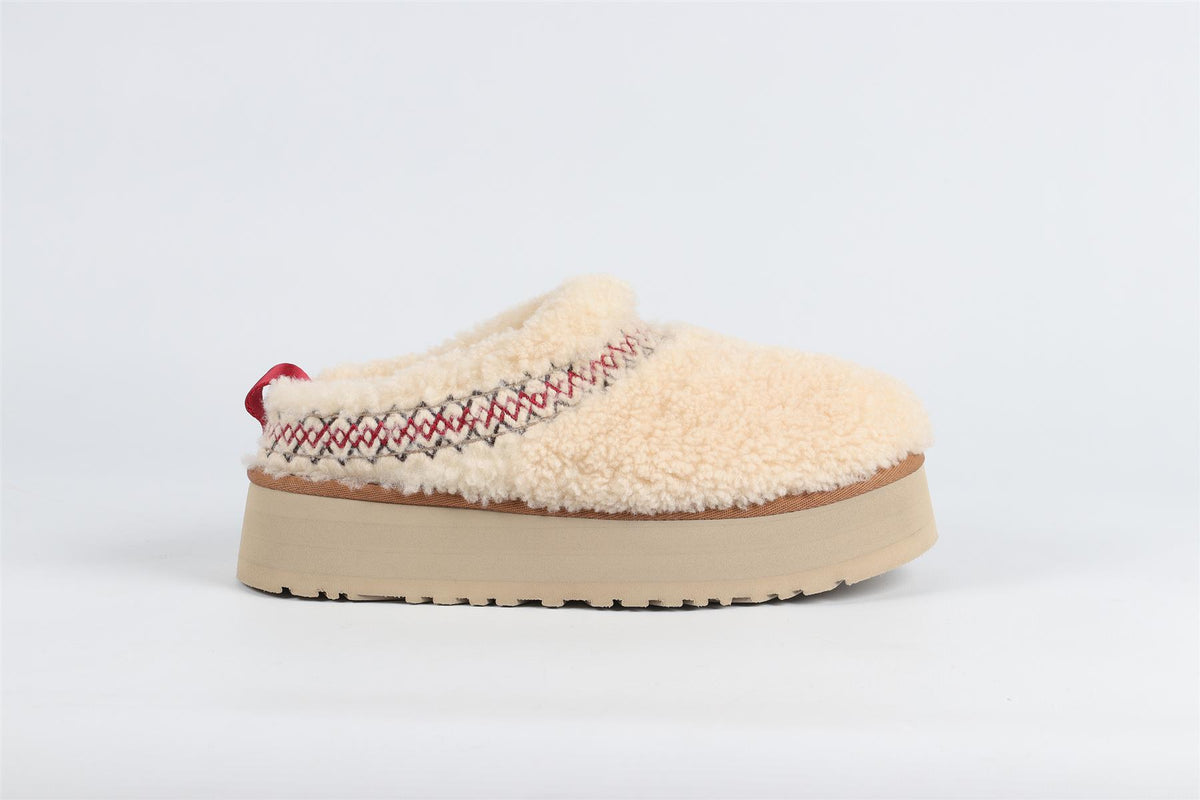 UGG WHITE FAUX SHEARLING SLIPPERS EU 38 UK 5 US 7