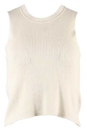 SABLYN RIBBED CASHMERE TOP SMALL