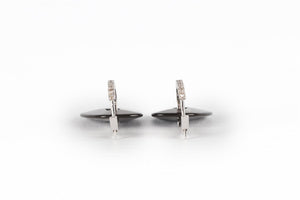 MATTIOLI PUZZLE 18KT WHITE GOLD AND DIAMONDS EARRINGS AND 11 COLOURED PAIRS SET