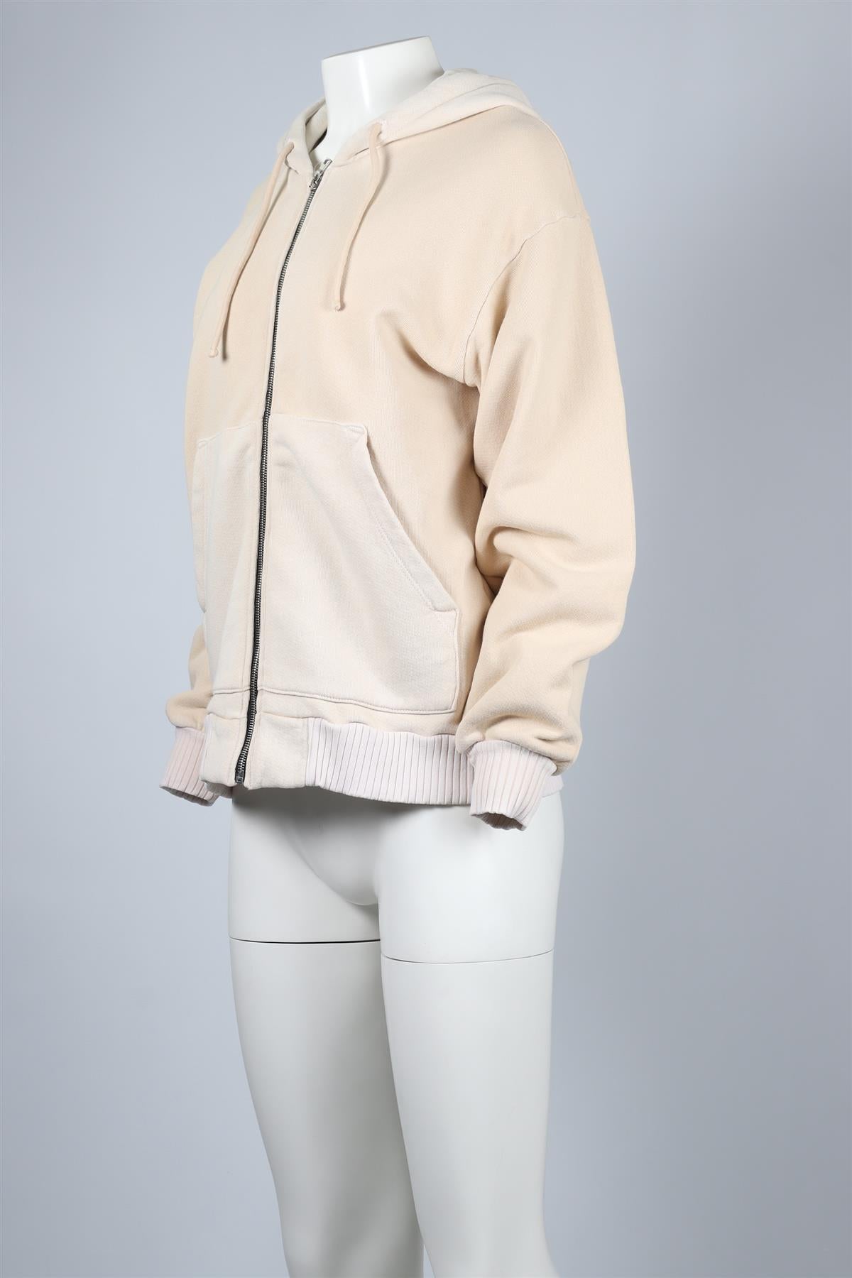 COTTON CITIZEN BEIGE COTTON HOODIE XSMALL