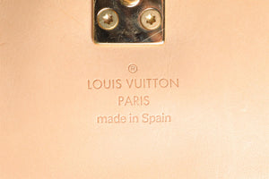 LOUIS VUITTON + TAKASHI MURAKAMI BROWN 2003 SAC RETRO PM CHERRY BLOSSOM MONOGRAM TOTE BAG