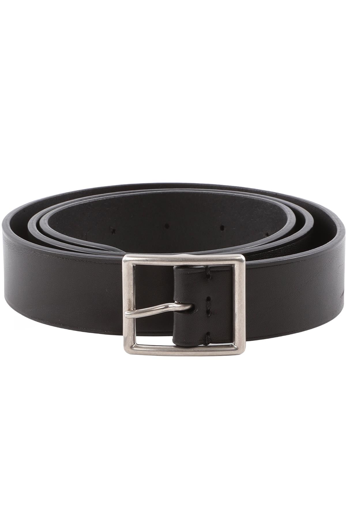 NILI LOTAN BLACK MEN'S FRAN LEATHER BELT EU 95