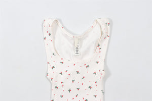 SKIMS CREAM COTTON TOP XXSMALL