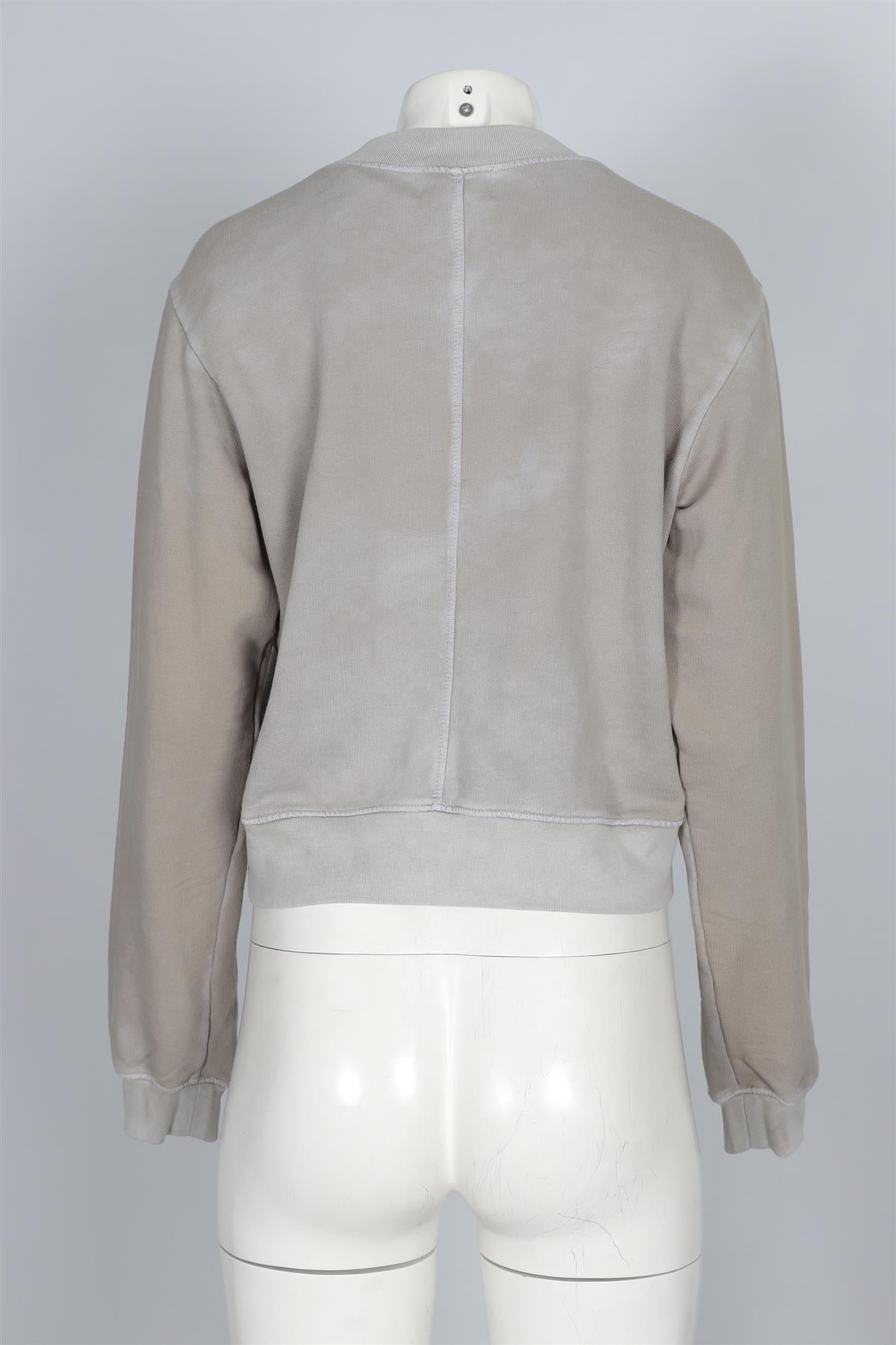 COTTON CITIZEN GREY COTTON SWEATSHIRT MEDIUM