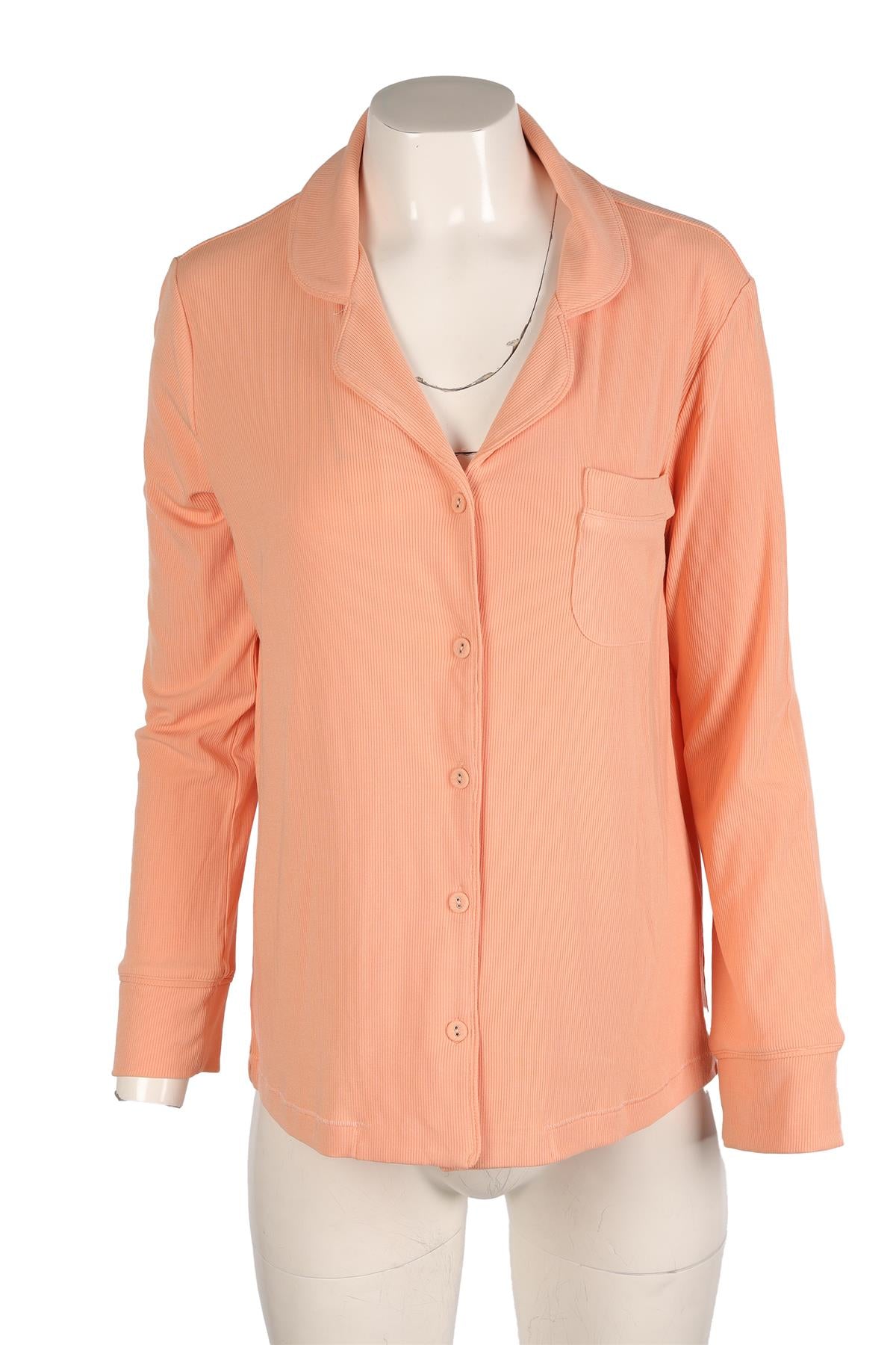 SKIMS ORANGE PYJAMA TOP SMALL