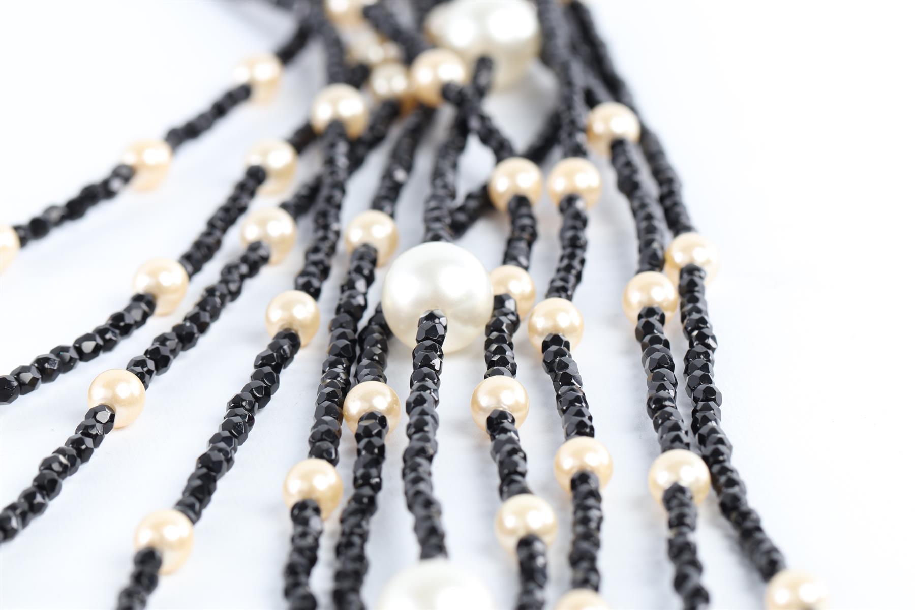 MARIA CALDERARA BLACK PEARL NECKLACE