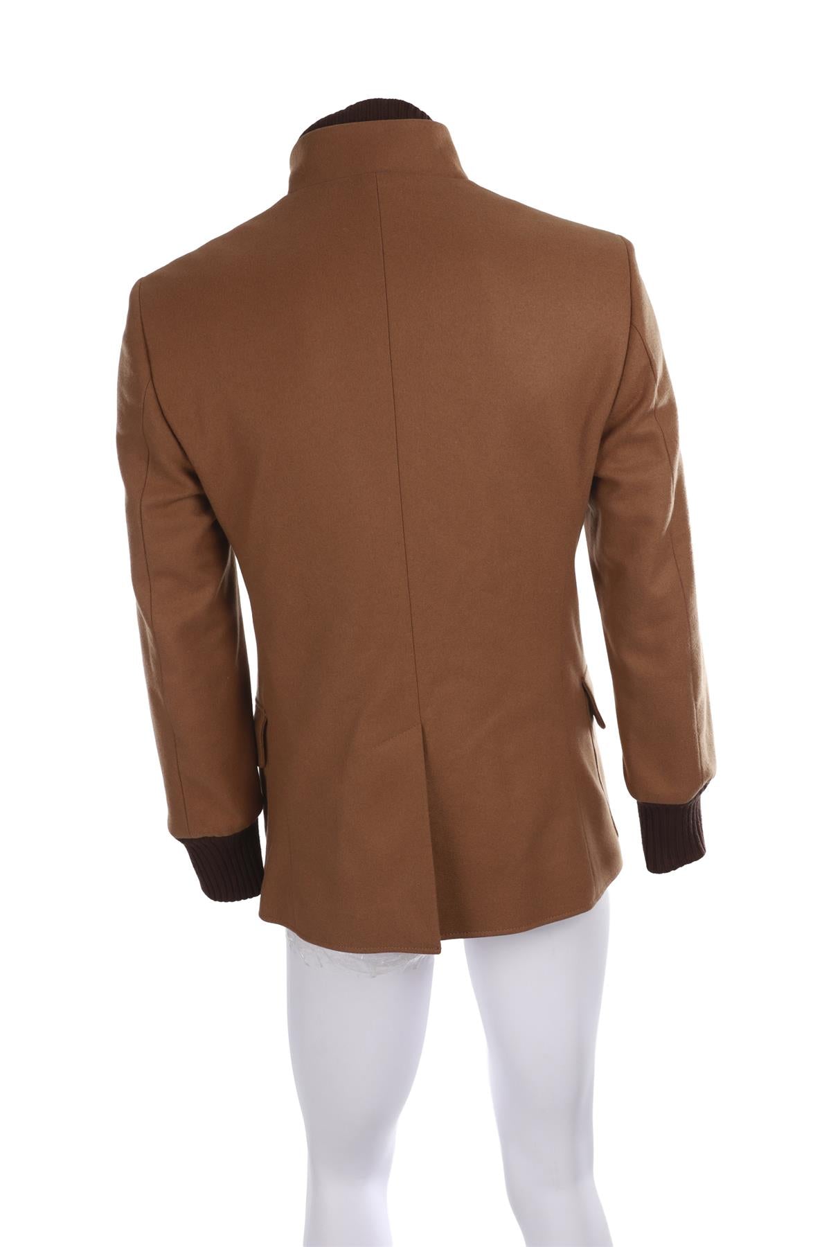 VIVIENNE WESTWOOD BROWN MEN'S WOOL JACKET IT 48 UK 38