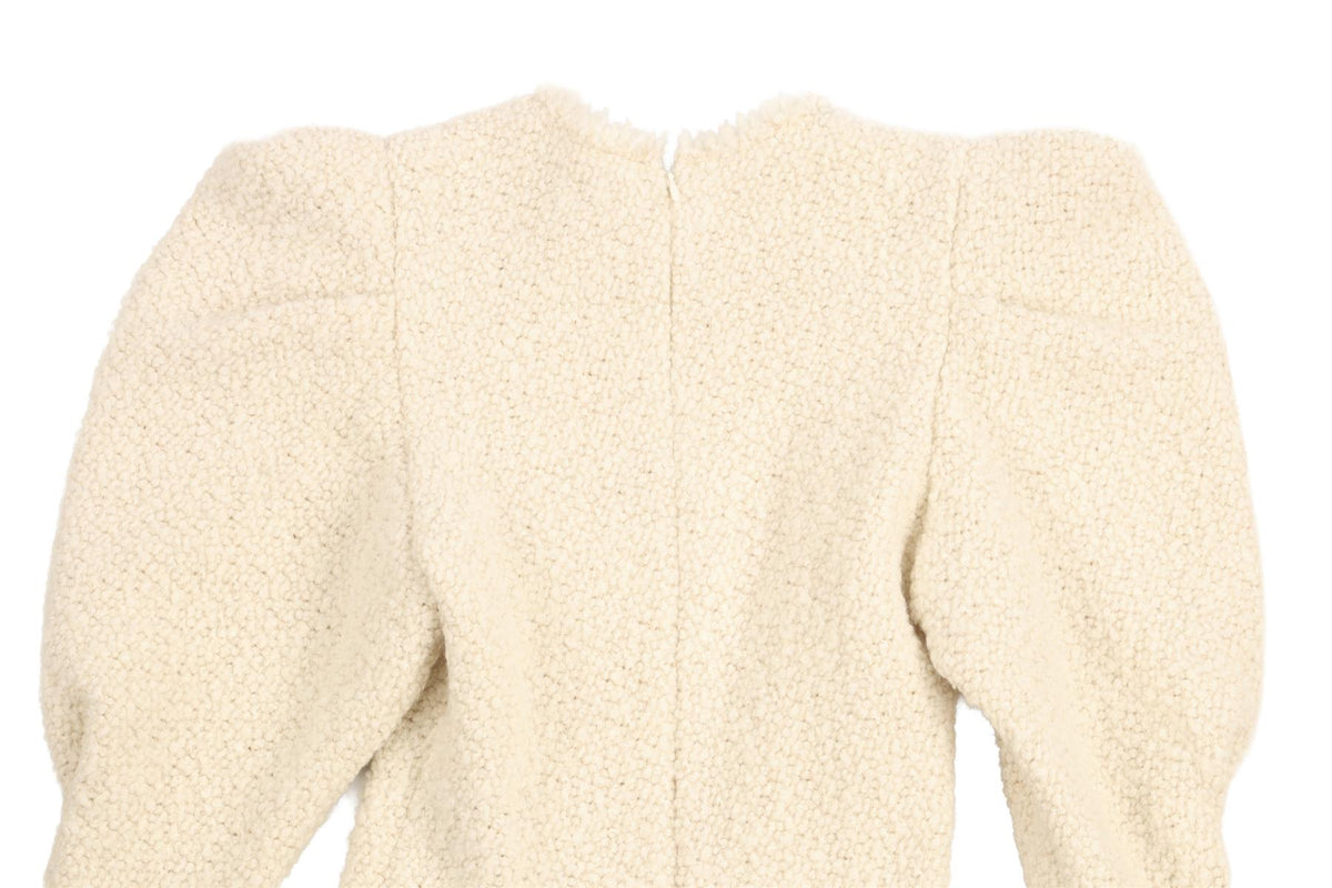 ISABEL MARANT CREAM WOOL TOP FR 36 UK 8