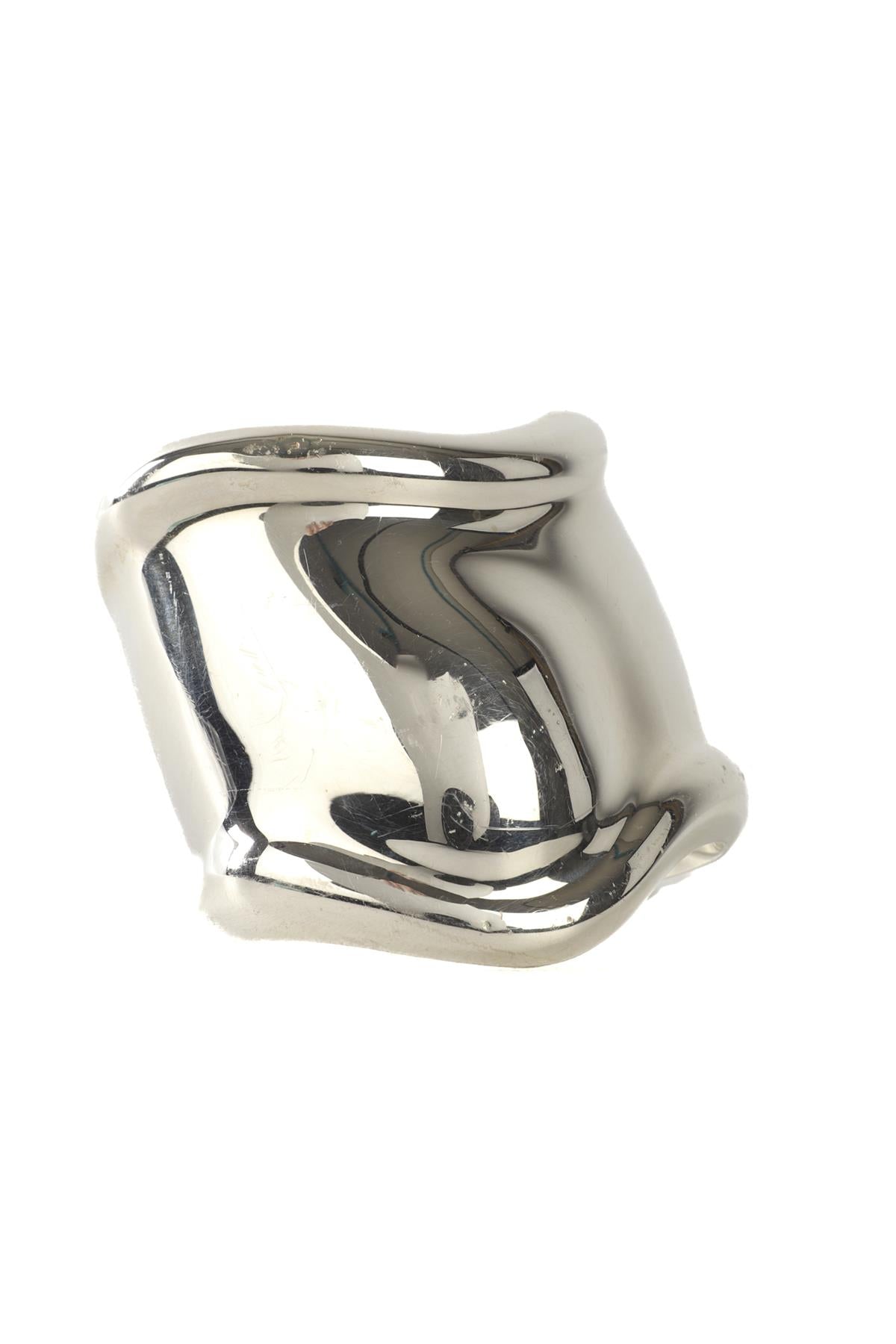 TIFFANY & CO + ELSA PERRETTI SILVER MEDIUM STERLING SILVER BONE CUFF MEDIUM