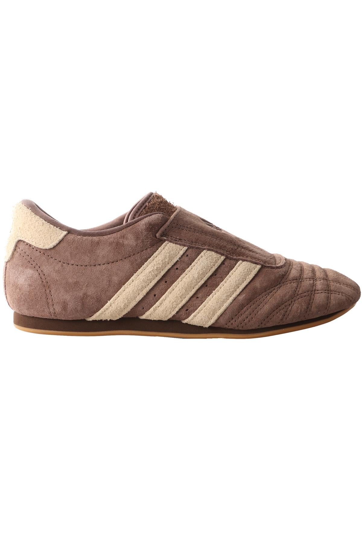 ADIDAS BROWN TAEKWONDO EARTH STRATA WHITE GUM SNEAKERS EU 39 1/3 UK 6 US 7.5