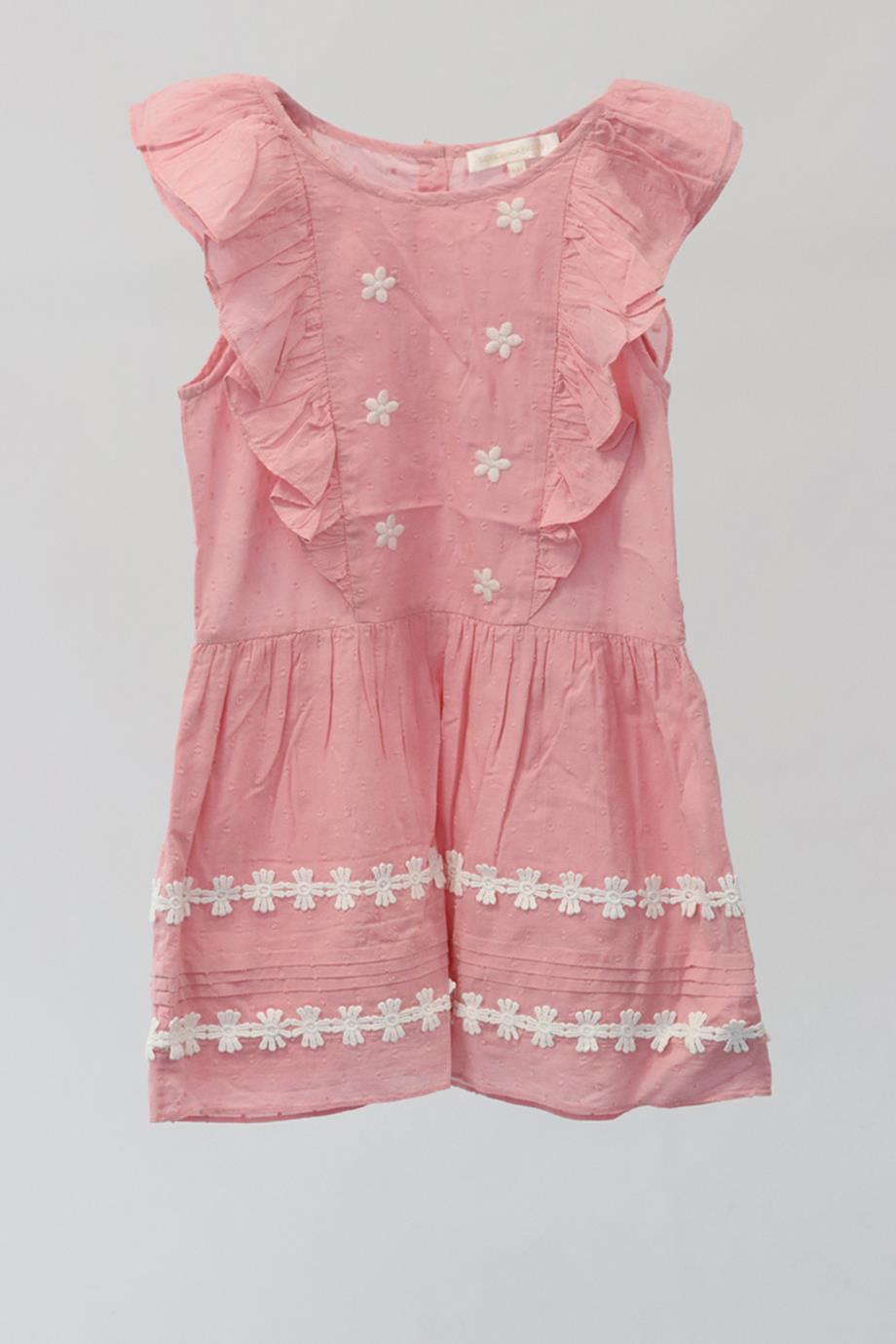LOVESHACKFANCY KIDS GIRLS COTTON DRESS 8-9 YEARS