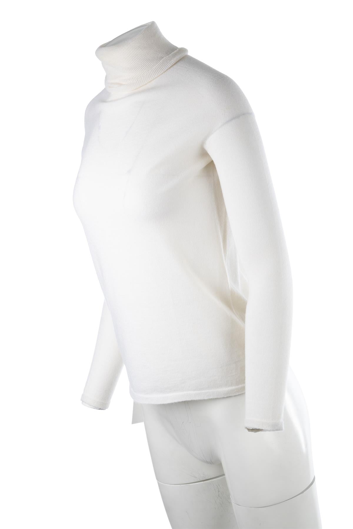ALEX EAGLE IVORY CASHMERE TOP SMALL