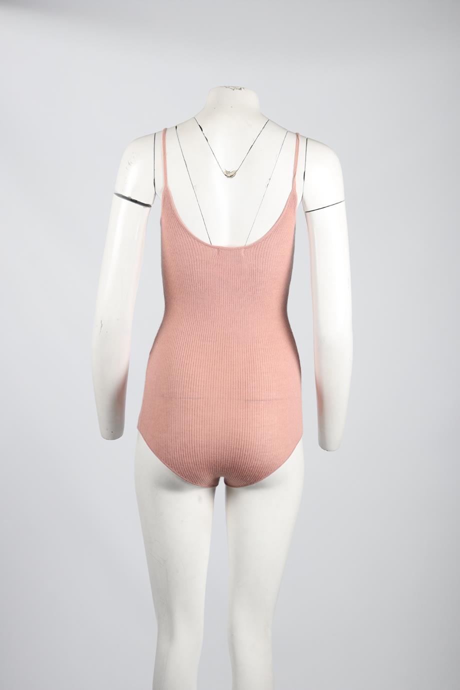 ULLA JOHNSON CASHMERE BODYSUIT SMALL