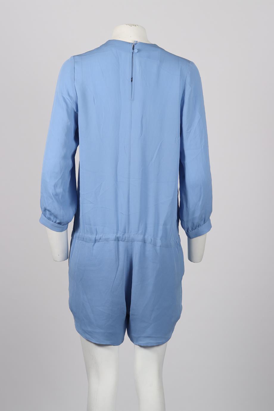 MICHELLE MASON SILK PLAYSUIT US 4 UK 8