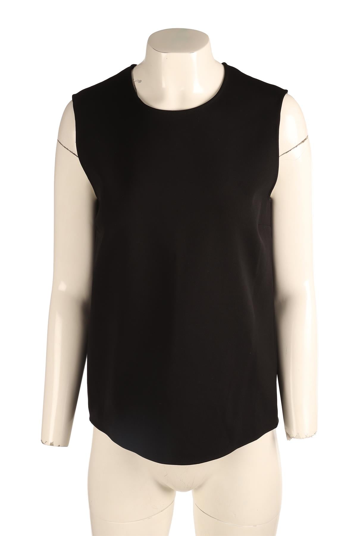 THE ROW BLACK SCUBA TOP MEDIUM