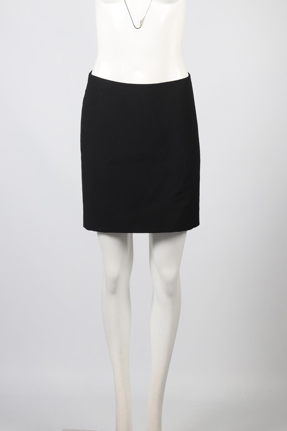 DOLCE & GABBANA WOOL MINI SKIRT IT 40 UK 8
