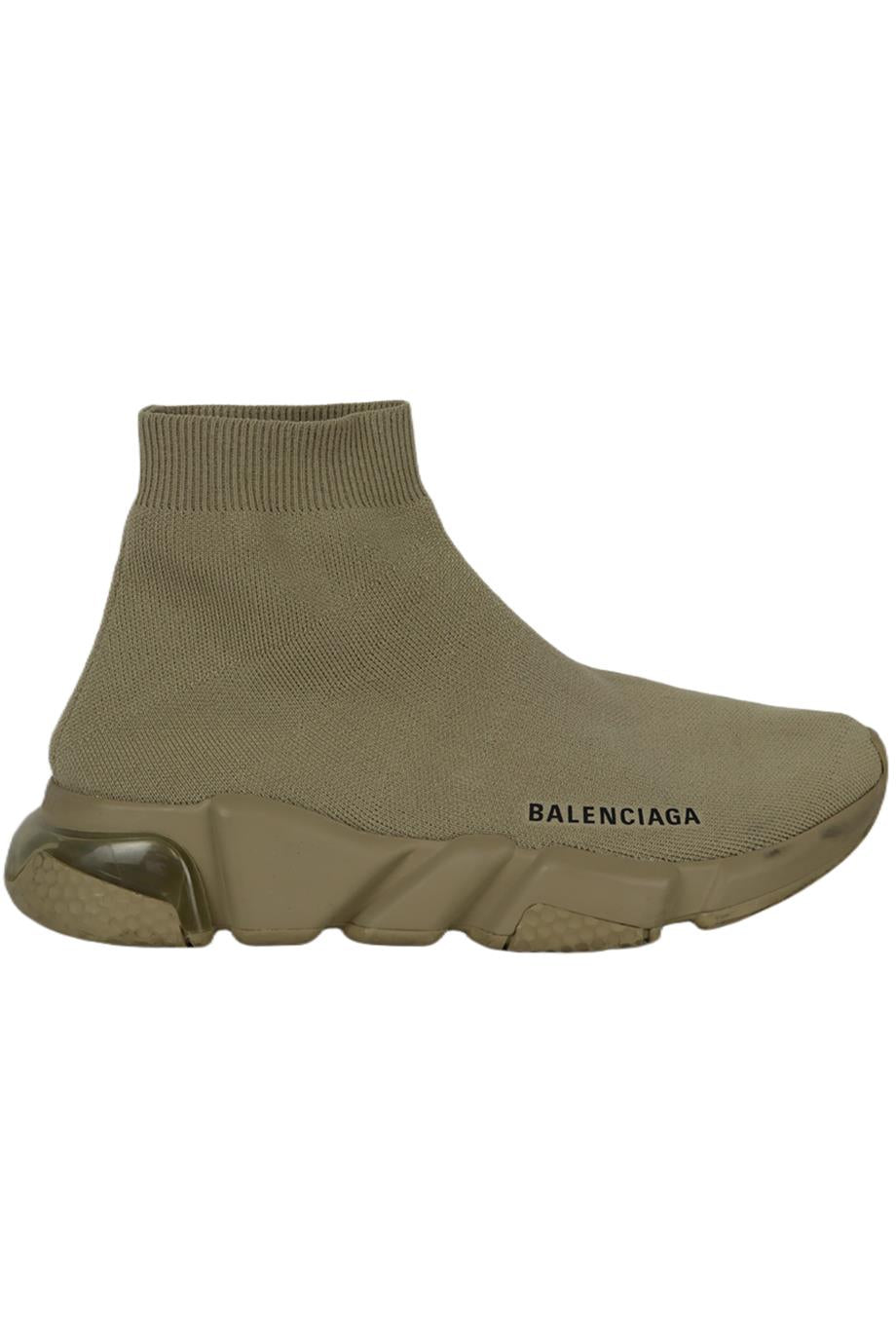 BALENCIAGA SPEED LOGO DETAILED KNIT SNEAKERS EU 38 UK US