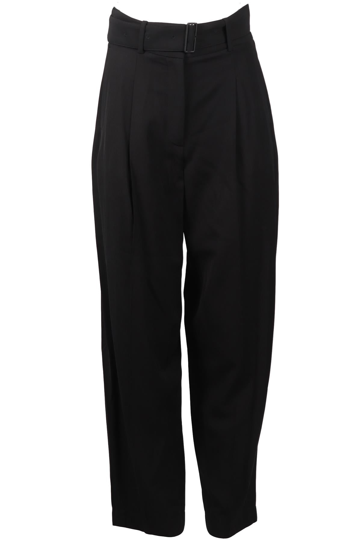 JOSEPH WOOL BLEND TROUSERS FR 36 UK 8