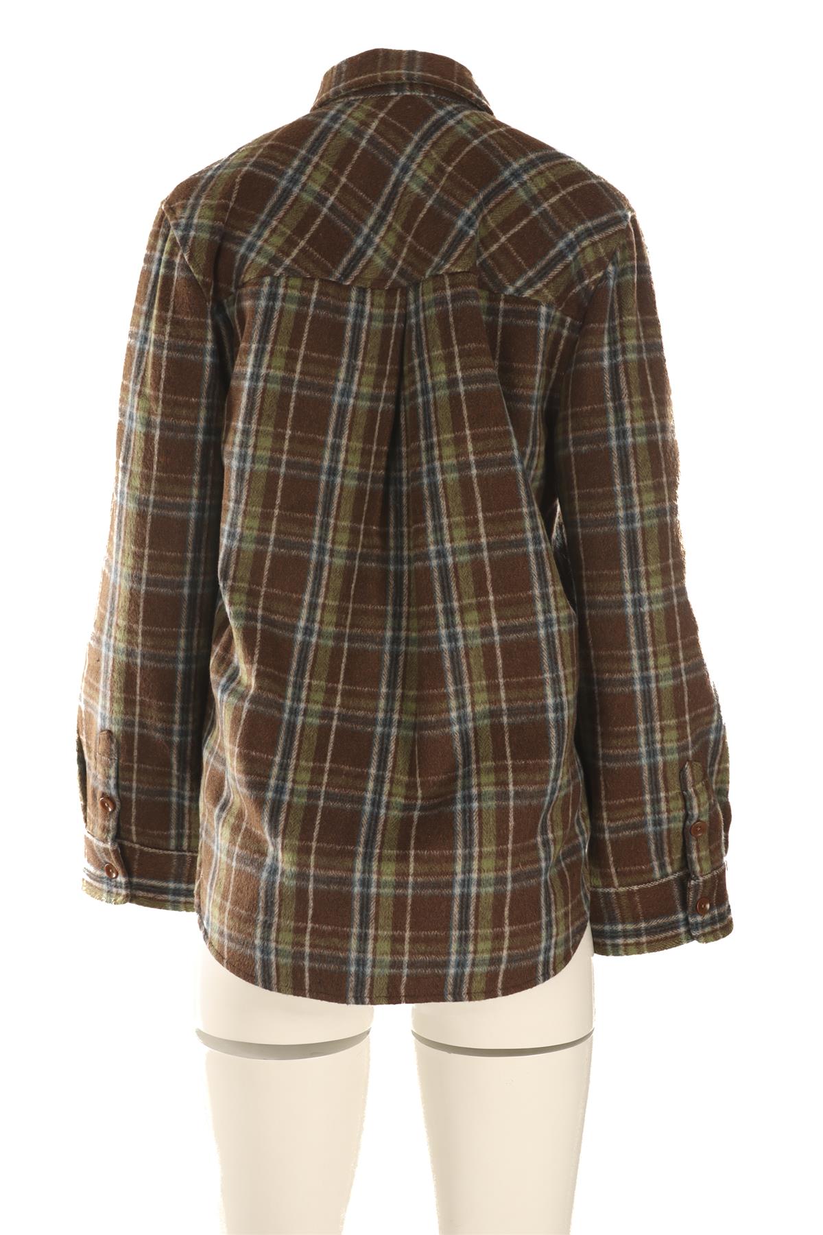 GUIZIO BROWN FELT JACKET XSMALL