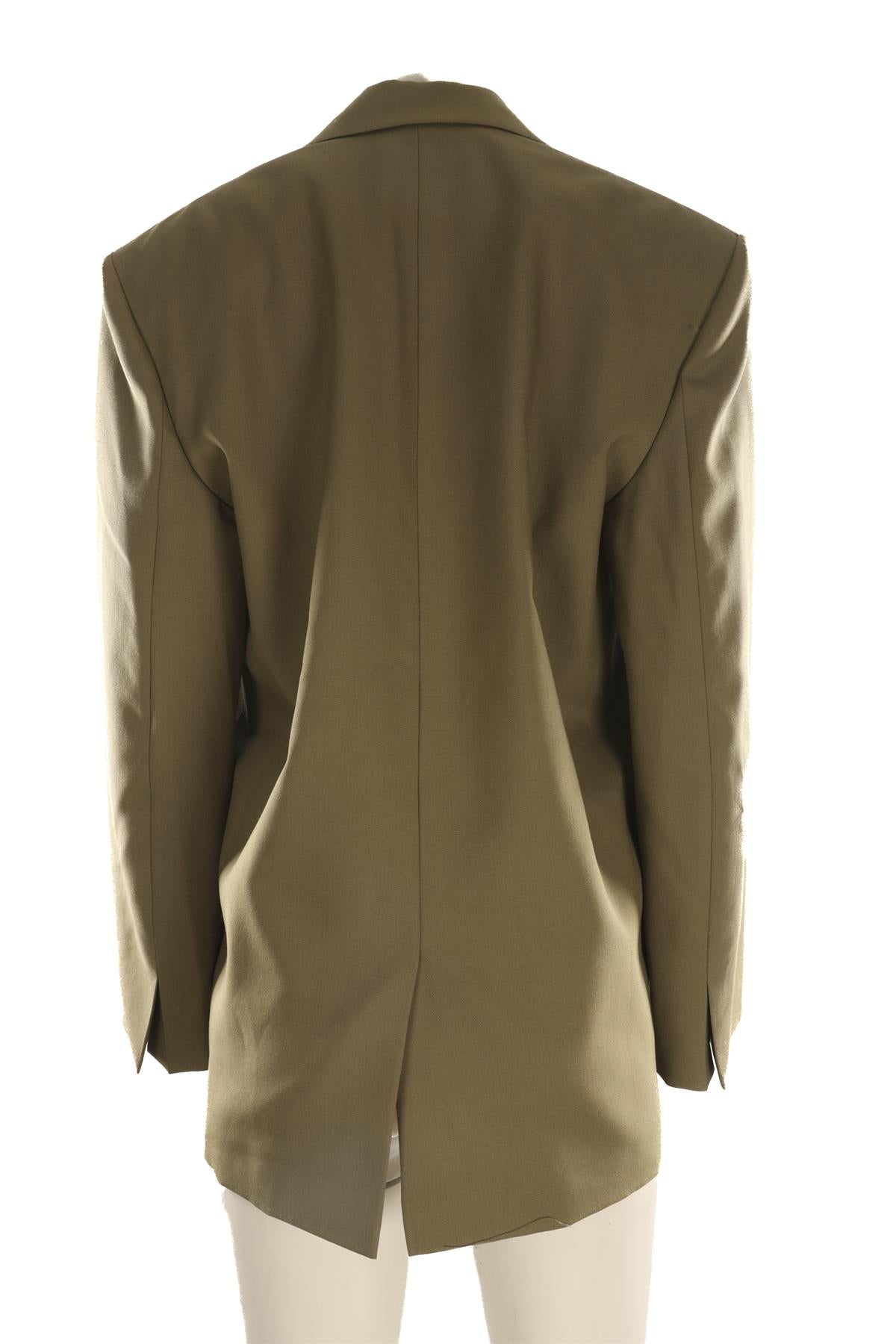 RÓHE GREEN WOOL BLAZER UK 10
