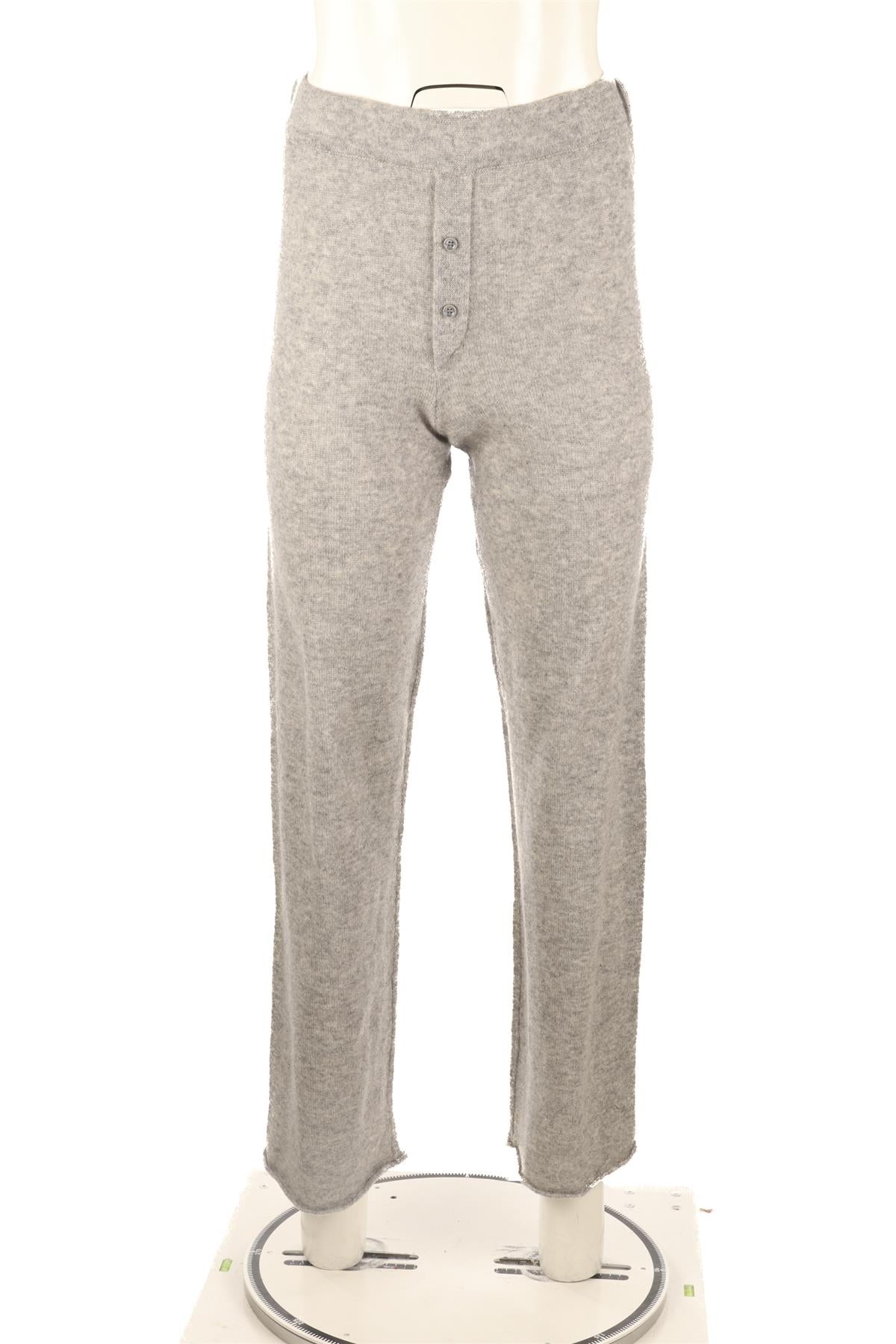 ETERNE GREY CASHMERE WIDE LEG PANTS XSMALL/SMALL