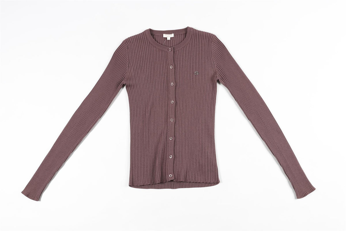 GUCCI PURPLE KIDS GIRLS SILK CARDIGAN 12 YEARS