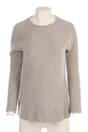 J.CREW GREY CASHMERE SWEATER XSMALL