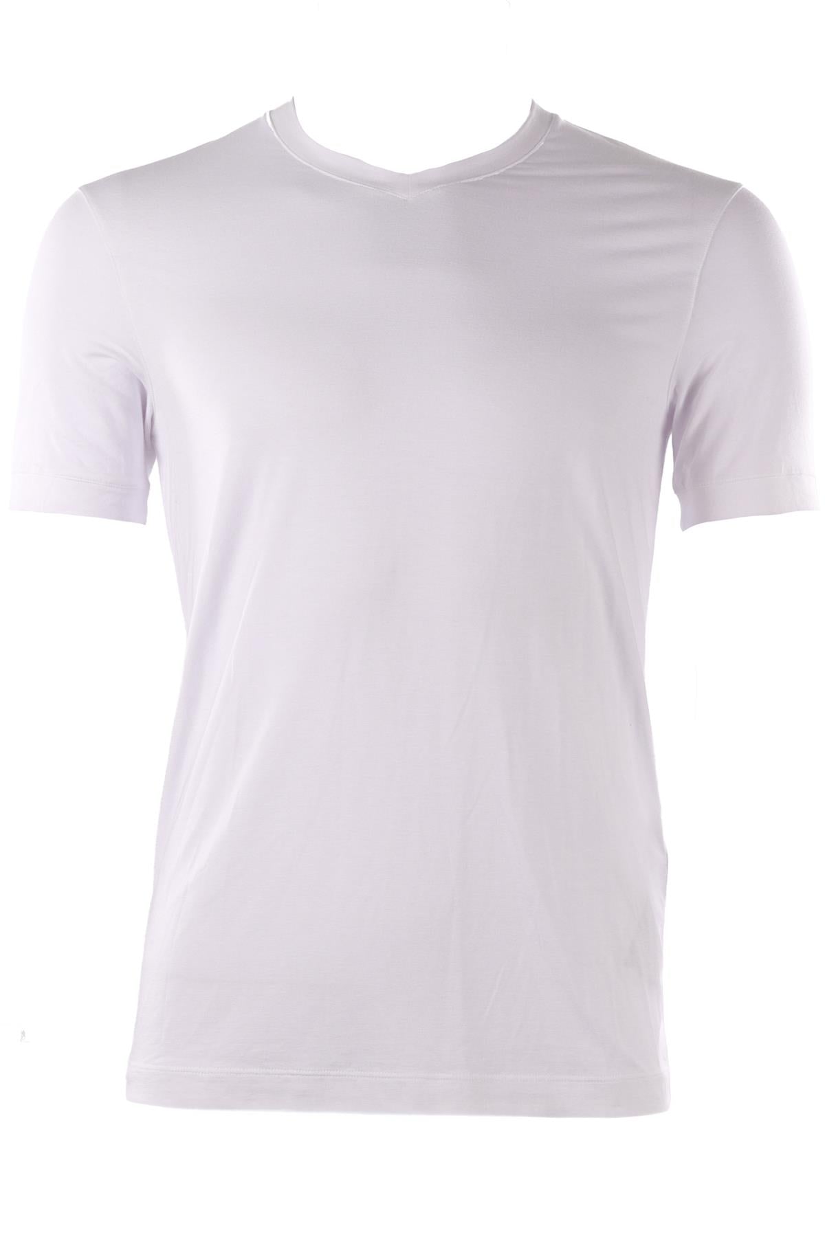 WHITE JERSEY T-SHIRT